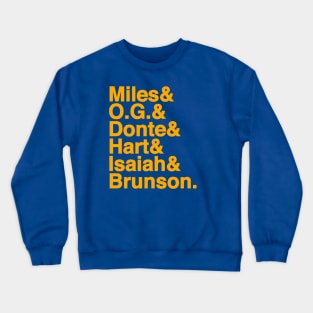 New York Basketball Crewneck Sweatshirt